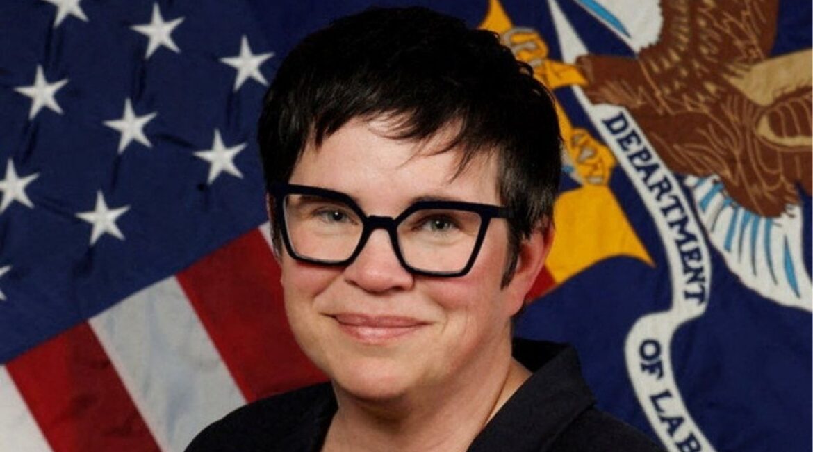 U.S. Labor Department's Bureau of Labor Statistics Commissioner Erika McEntarfer poses for a photograph in this undated handout image, obtained by Reuters on August 2. (Reuters File)