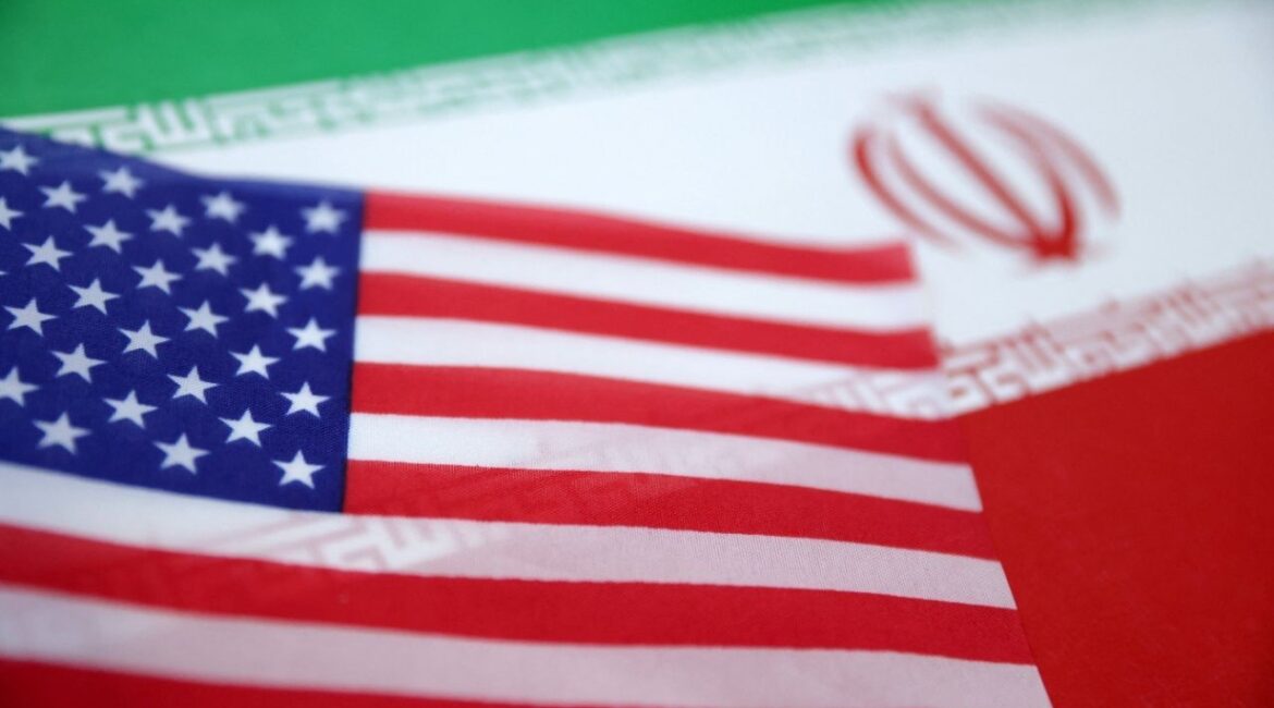 U.S. and Iran flags are seen in this illustration taken June 18, 2025. (Reuters Illustration File)