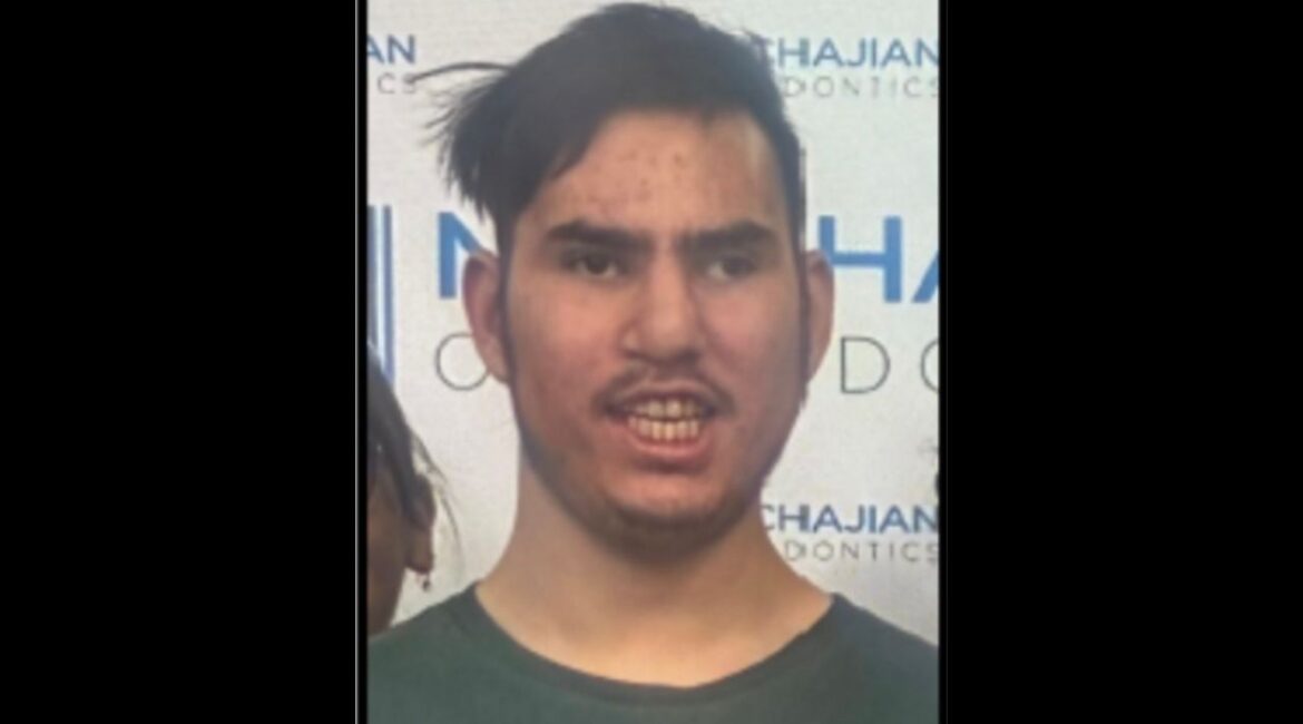 William Ornellas, a 20-year-old man with a mental health condition, is missing in Kings County, and deputies are asking the public to help locate him. (Kings County SO)