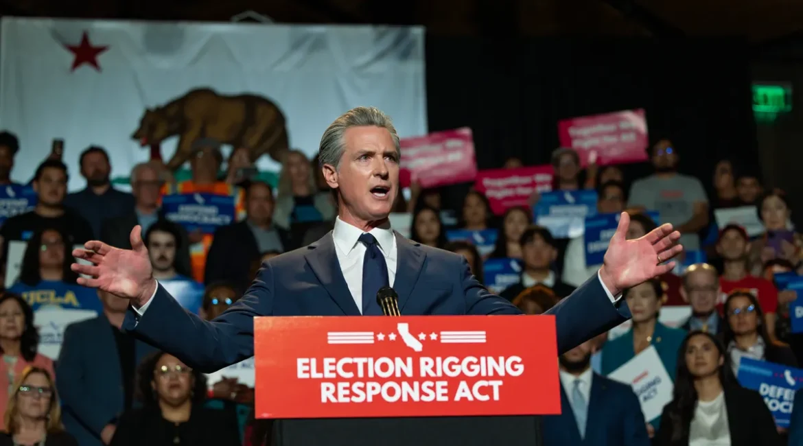 Newsom Redistricting Rally August 2025