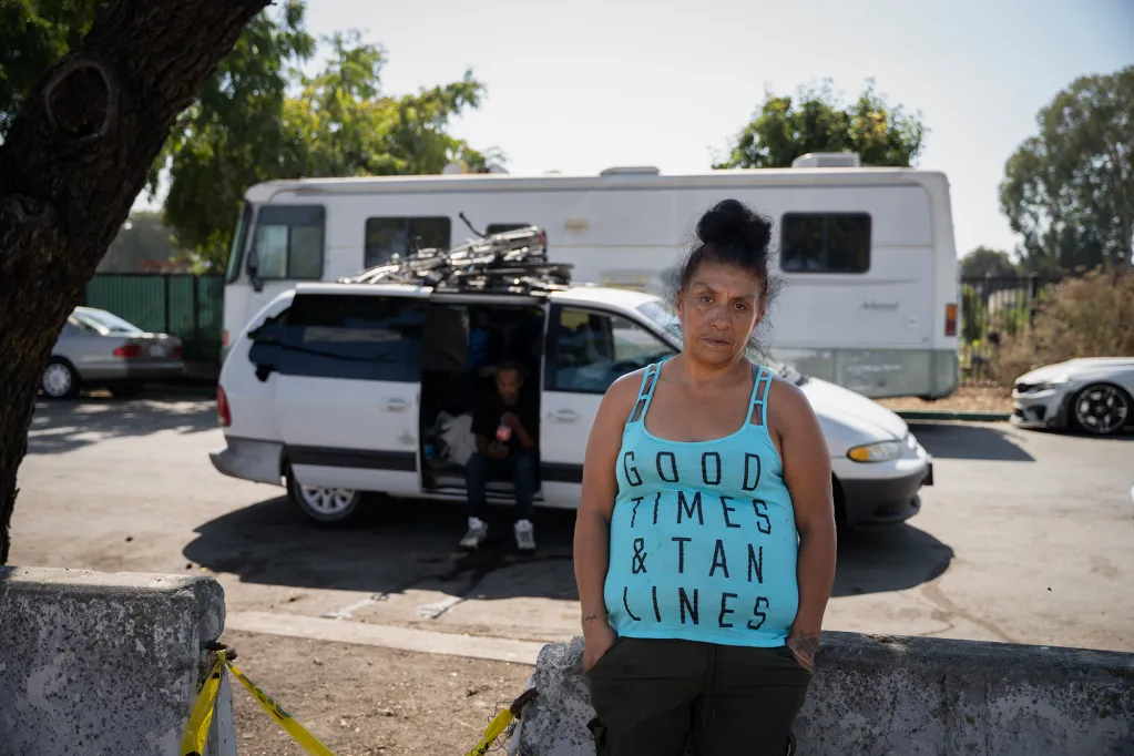 Homeless Woman Loses Her Van