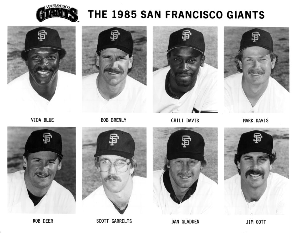 1985 San Francisco Giants Team Photos © S.F. Giants
