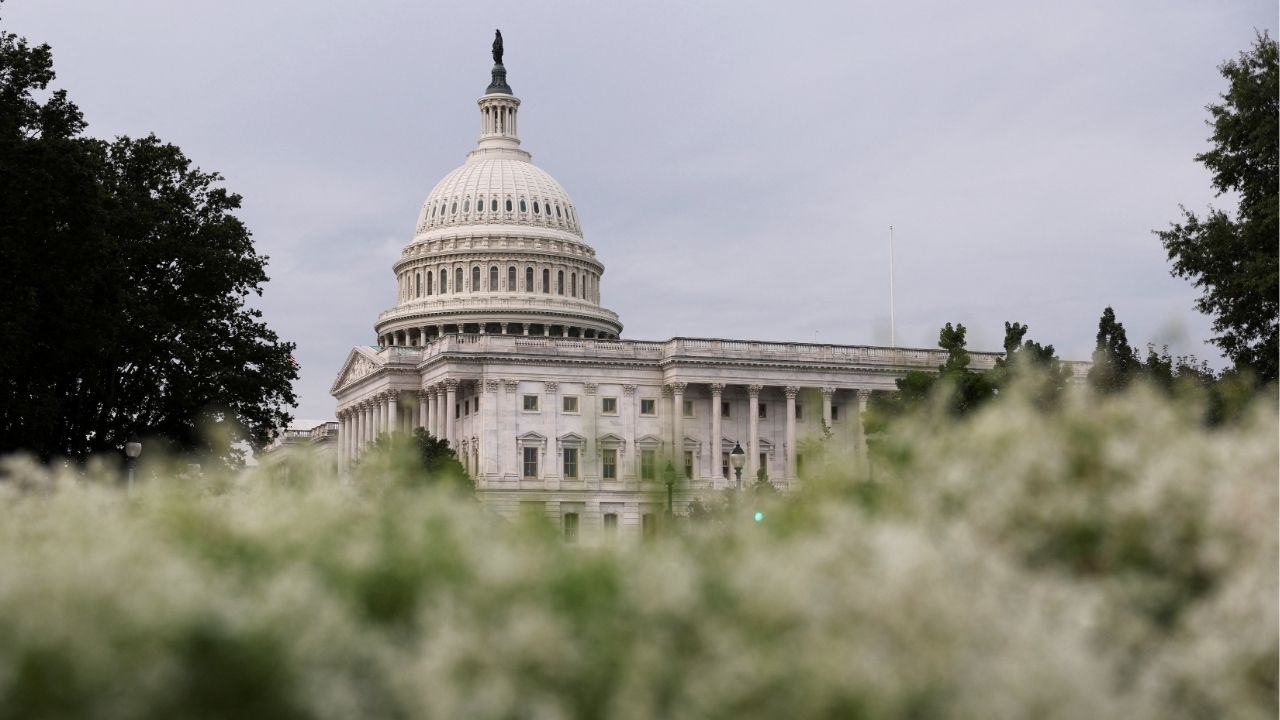 A general view of the U.S. Capitol Building's dome in Washington, D.C., U.S., September 16, 2025. (Reuters/Jonathan Ernst)
