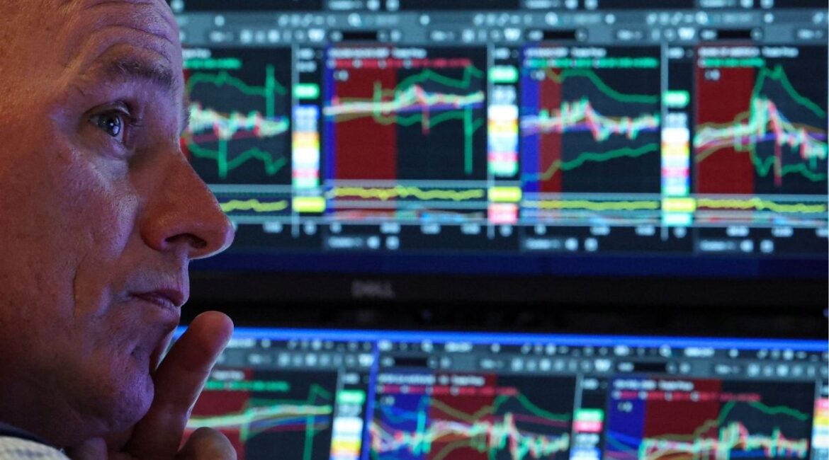 A specialist trader works on the floor at the New York Stock Exchange (NYSE) in New York City, U.S., September 15, 2025. (Reuters File)