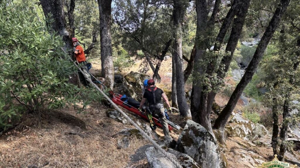 A suspicious vehicle off Highway 41 in Oakhurst led deputies to discover a deceased woman linked to a Clovis missing person case on Monday, Sept. 29, 2025,, with no foul play suspected. (Madera County SO)