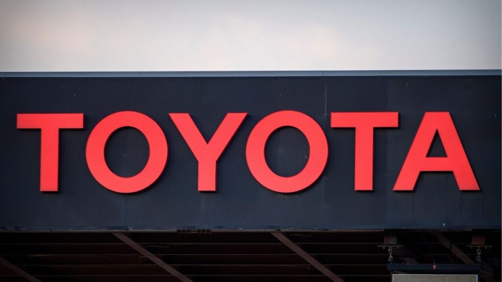 A view of the Toyota logo before the game between FC Dallas and the Columbus Crew at Toyota Stadium. (Jerome Miron-USA TODAY Sports)