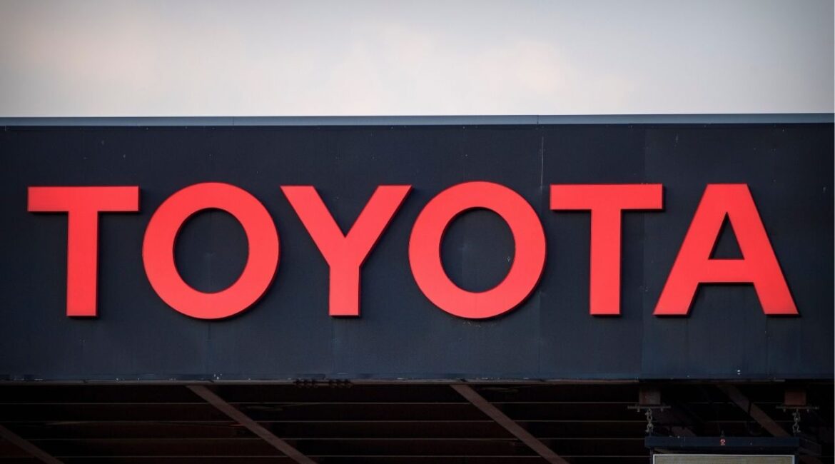 A view of the Toyota logo before the game between FC Dallas and the Columbus Crew at Toyota Stadium. (Jerome Miron-USA TODAY Sports)