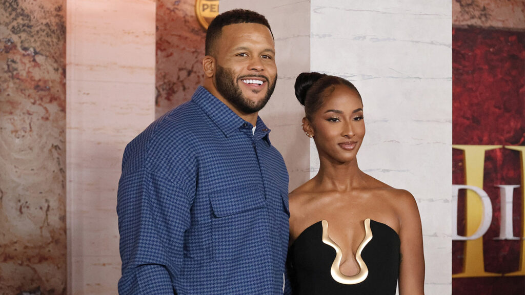 Aaron Donald and Erica Donald