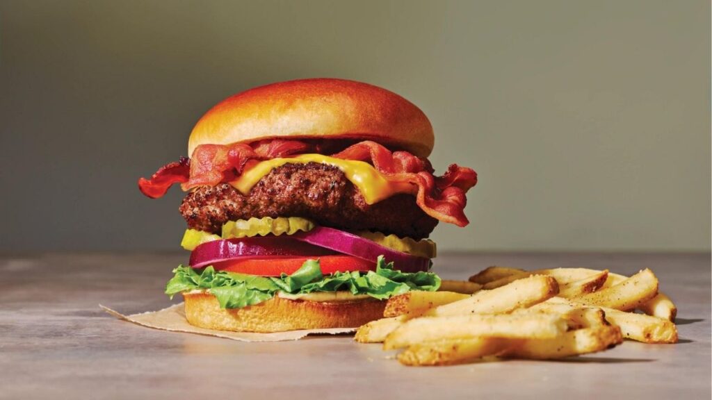 Applebee's Classic Bacon Cheeseburger is on special for National Cheeseburger Day. (USA Today Network via Reuters)