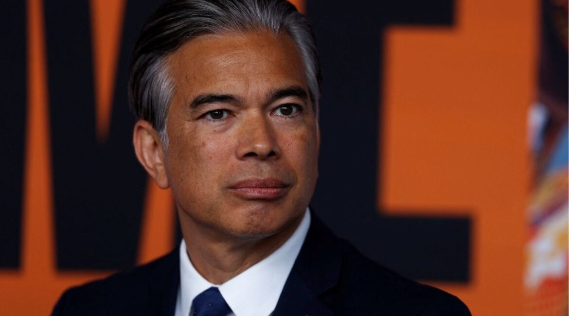 California Attorney General Rob Bonta sits during a press conference at Climate Week in New York City, U.S., September 23, 2024. (Reuters File)