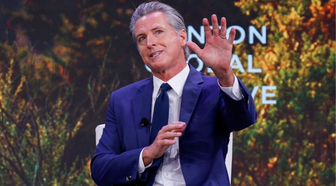 California Governor Gavin Newsom speaks during the 2025 Clinton Global Initiative (CGI) in New York City, U.S., September 24, 2025. (Reuters/Kylie Cooper)