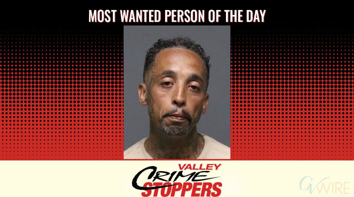 Charles Driver is Valley Crime Stoppers' Most Wanted Person of the Day for Sept. 11, 2025. (Valley Crimes Stoppers)