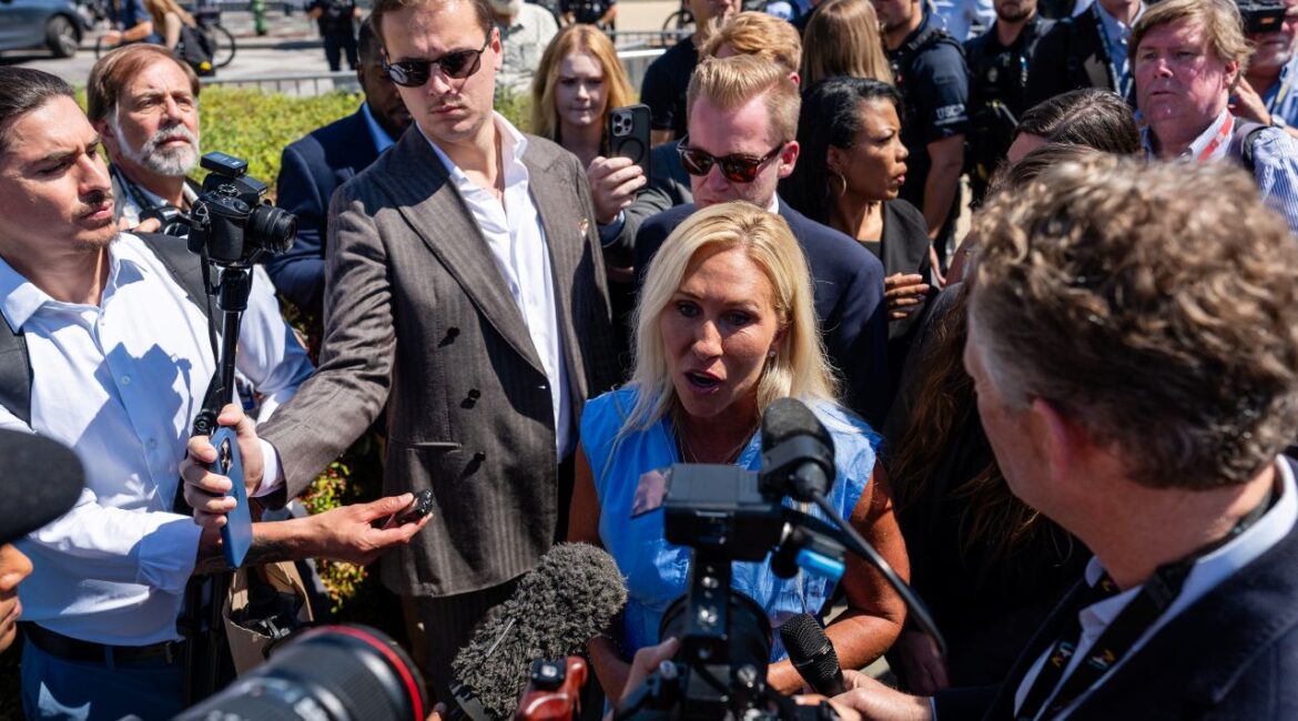 Marjorie Taylor Greene Pushes for Epstein Files Release