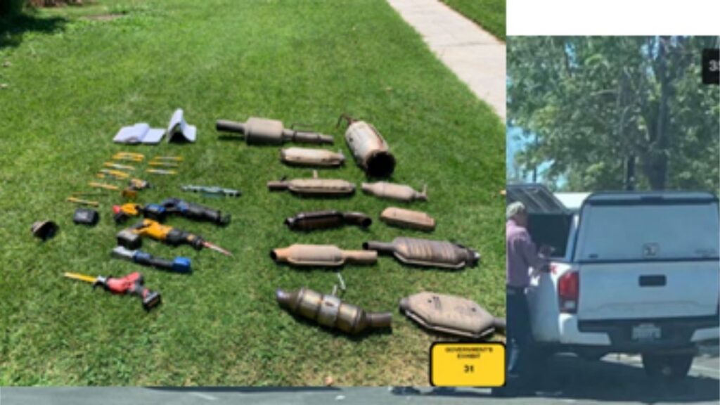 George Thomas, 72, was sentenced to 10 years on Thursday, Sept. 19, 2025, for running a multi-million-dollar catalytic converter theft ring in the Fresno area. (DOJ)