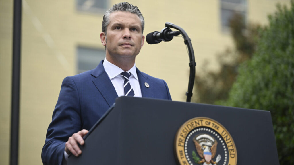 Defense Secretary Pete Hegseth