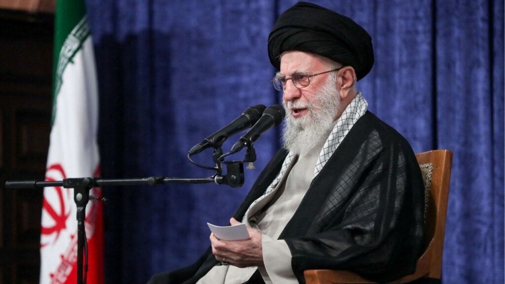 Iran's Supreme Leader Ayatollah Ali Khamenei speaks during a meeting in Tehran, Iran, August 24, 2025. (Reuters File)