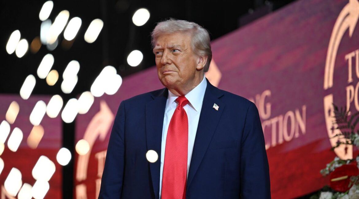 President Trump at Charlie Kirk Funeral
