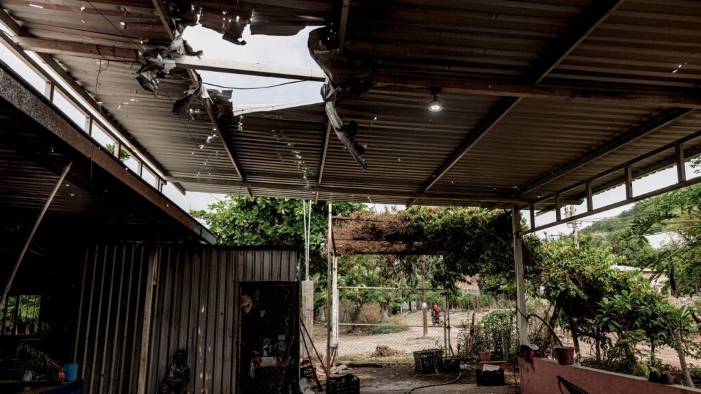 Mexican Cartel Bomb Damage