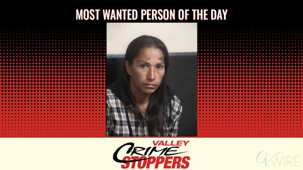 Maria Lynn McCook, aka MC, is Valley Crime Stoppers' Most Wanted Person of the Day for Sept. 15, 2025. (Valley Crimes Stoppers)