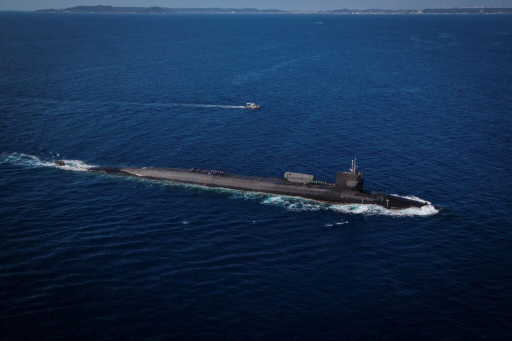 USS Ohio, a nuclear-powered guided missile submarine