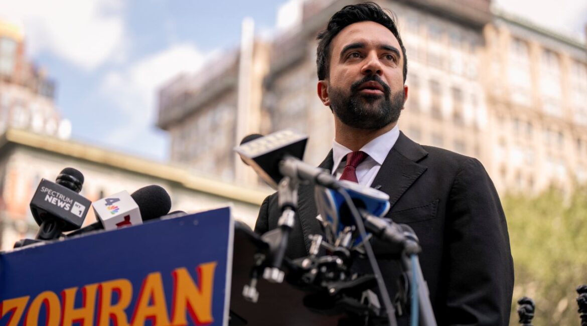Zohran Mamdani, the Democratic mayoral nominee for New York City