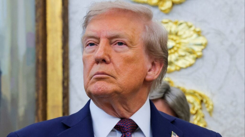 President Donald Trump attends an event in the Oval Office at the White House in Washington, D.C., U.S., September 2, 2025. (Reuters/Brian Snyder)