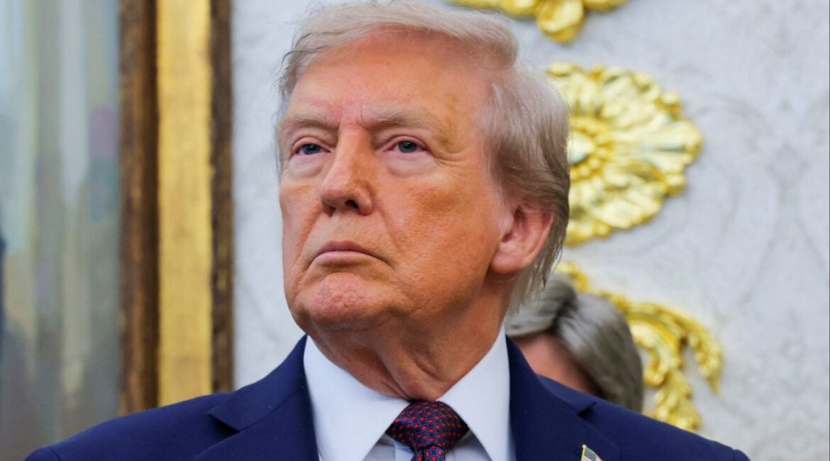 President Donald Trump attends an event in the Oval Office at the White House in Washington, D.C., U.S., September 2, 2025. (Reuters/Brian Snyder)