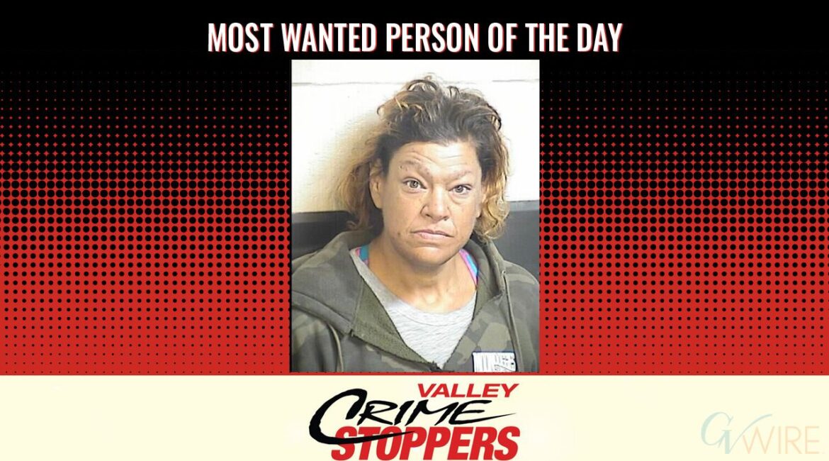 Rachel Marie Meehan is Valley Crime Stoppers' Most Wanted Person of the Day for Sept. 17, 2025. (Valley Crimes Stoppers)