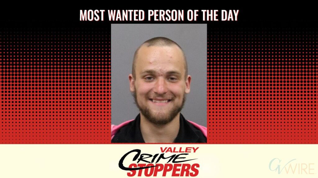 Robert Gregory Frazier is Valley Crime Stoppers' Most Wanted Person of the Day for Sept. 25, 2025. (Valley Crimes Stoppers)