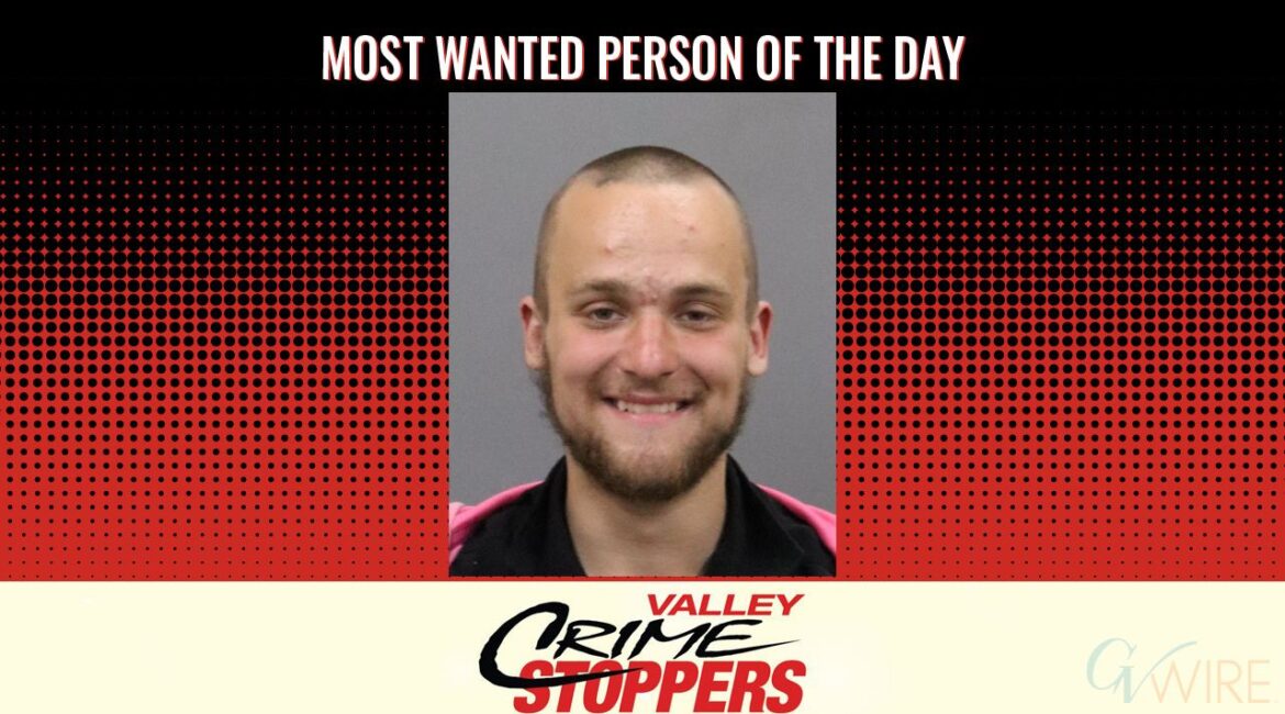 Robert Gregory Frazier is Valley Crime Stoppers' Most Wanted Person of the Day for Sept. 25, 2025. (Valley Crimes Stoppers)
