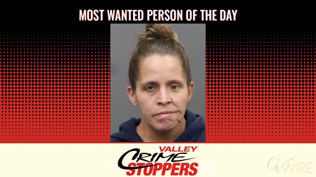 Roxanne Desiree Masker is Valley Crime Stoppers' Most Wanted Person of the Day for Sept. 9, 2025. (Valley Crimes Stoppers)