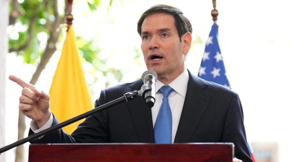 Secretary of State Marco Rubio speaks during a joint news conference with Ecuador’s Foreign Minister Gabriela Sommerfeld at the Palacio de Carondelet, in Quito, Ecuador, Thursday, Sep. 4, 2025. (Reuters File)