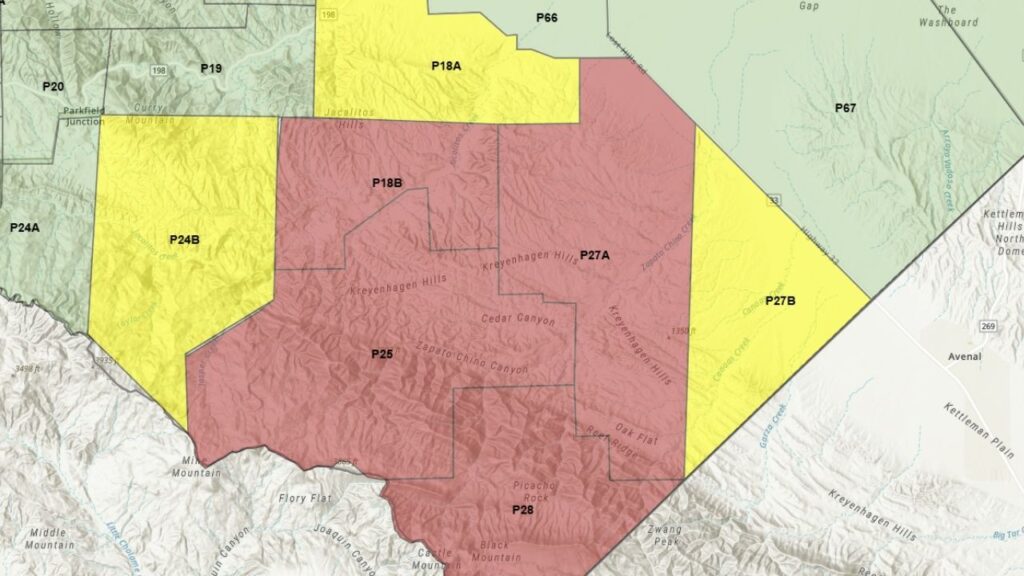 The Fresno County Sheriff's Office announced new evacuation orders and warnings for the Salt 14-2 Fire on Wednesday, Sept. 3, 2025. (Fresno County SO)