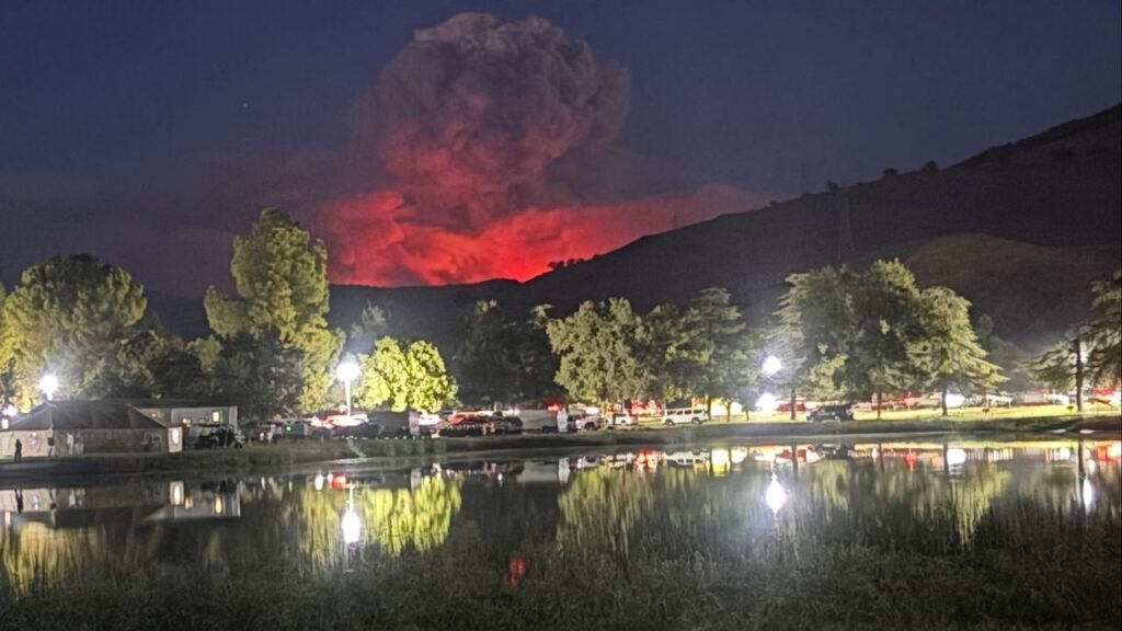 The Garnet Fire in the Sierra National Forest grew to 49,109 acres Monday, Sept. 8, 2025, prompting new evacuation orders as containment held at 14%. (U.S. Forest Service)