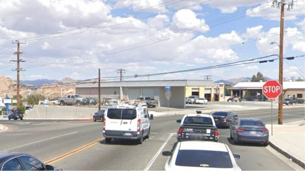 The intersection of Mojave Drive and Sixth Street in Victorville, pictured in a Google Street View image. (USA Today Network vis Reuters)