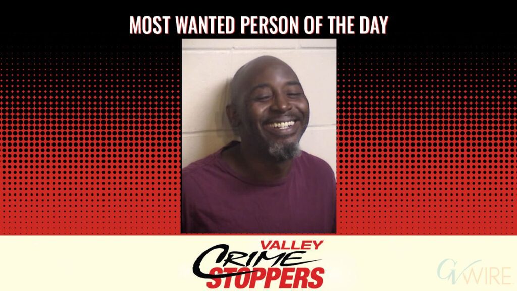 Theodore Tisdale is Valley Crime Stoppers' Most Wanted Person of the Day for Sept. 4, 2025. (Valley Crimes Stoppers)