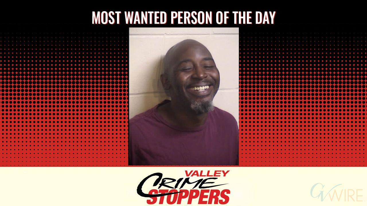 Theodore Tisdale is Valley Crime Stoppers' Most Wanted Person of the Day for Sept. 4, 2025. (Valley Crimes Stoppers)