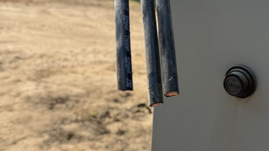 Tulare County authorities arrested Jeremy Koelewyn for multiple copper wire thefts causing $250,000 in damage and farm irrigation loss on Tuesday, Sept. 9, 2025. (Tulare County SO)