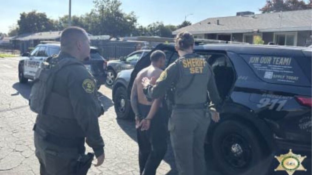 Two Fresno brothers were arrested Wednesday, Sept. 17, 2025, after Madera County deputies linked them to a burglary near Road 22 earlier in the week. (Madera County SO)