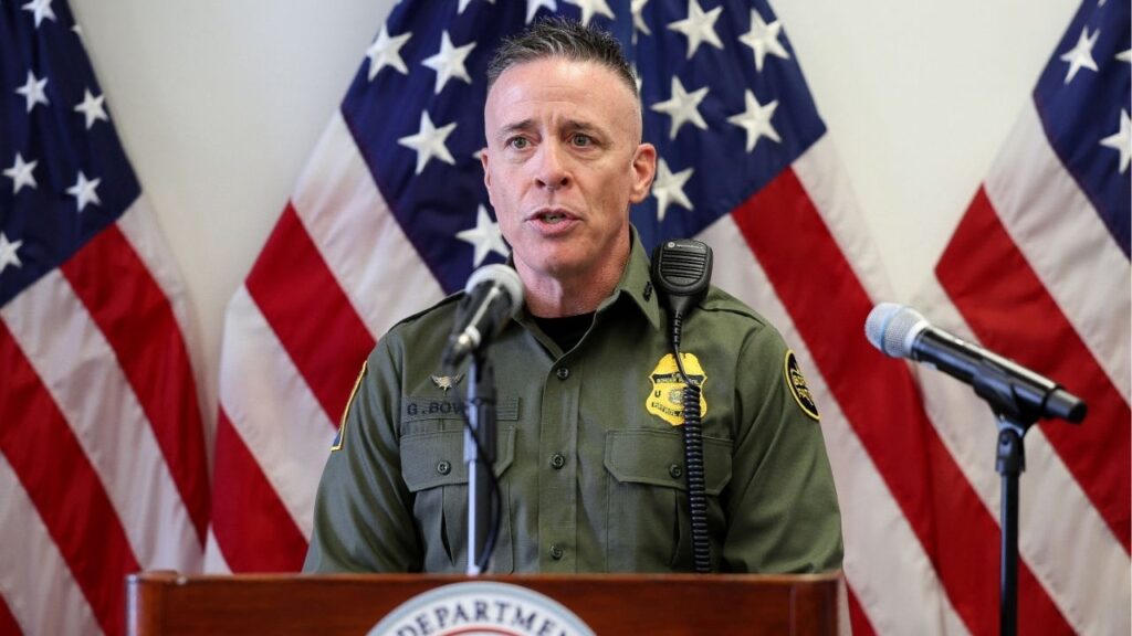 U.S. Border Patrol Sector Chief Gregory Bovino attends a press conference, in Los Angeles, California, U.S., June 12, 2025. (Reuters File)