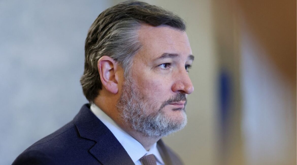 U.S. Senator Ted Cruz (R-TX) leaves the Senate floor after showing up to take part in consideration and a vote on a bill to repeal the Authorization for Use of Military Force against Iraq, on Capitol Hill in Washington, U.S., March 21, 2023. (Reuters File)