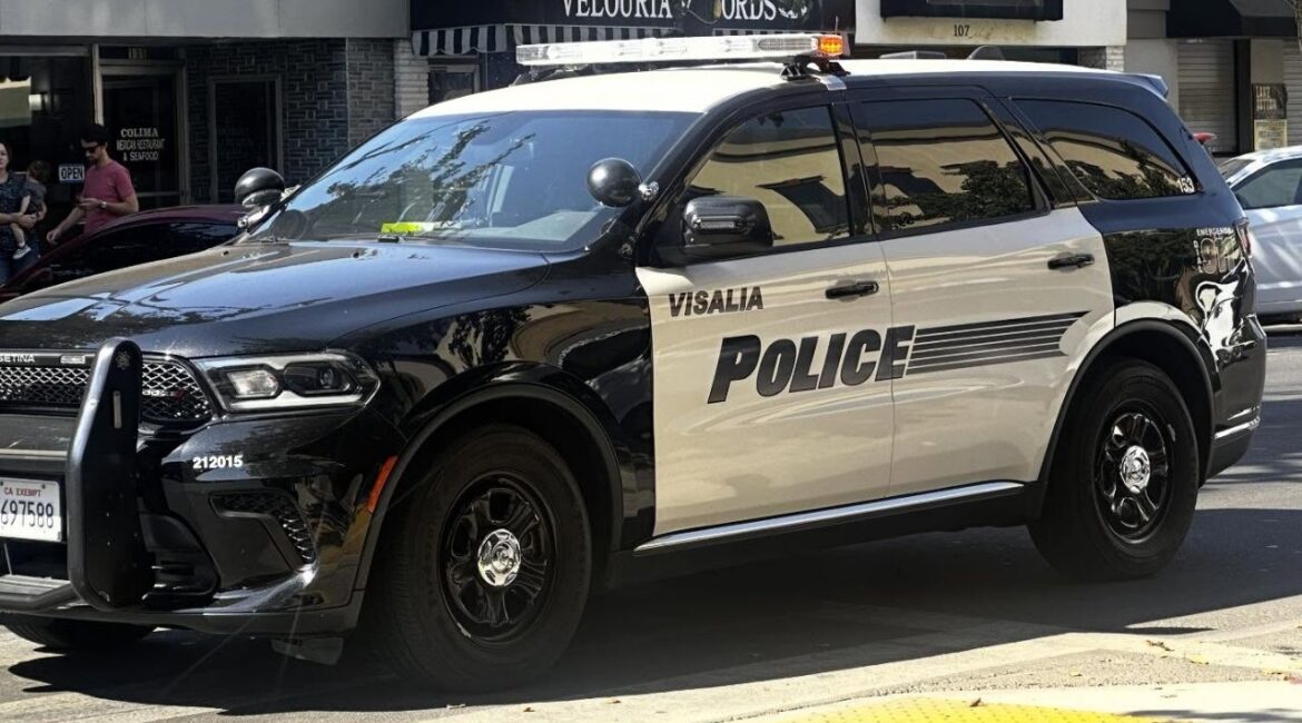 Visalia police detained six people Thursday, Sept. 4, 2025, morning after a school altercation near Crescent Valley Charter School involving a replica firearm, with no shots fired and the school remaining safe. (Visalia PD)