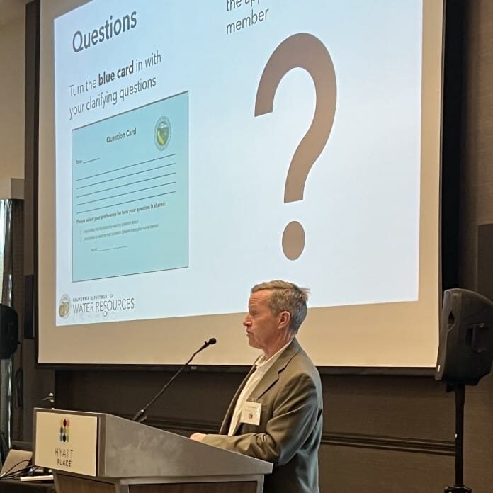 Department of Water Resources Deputy Director Paul Gosselin
