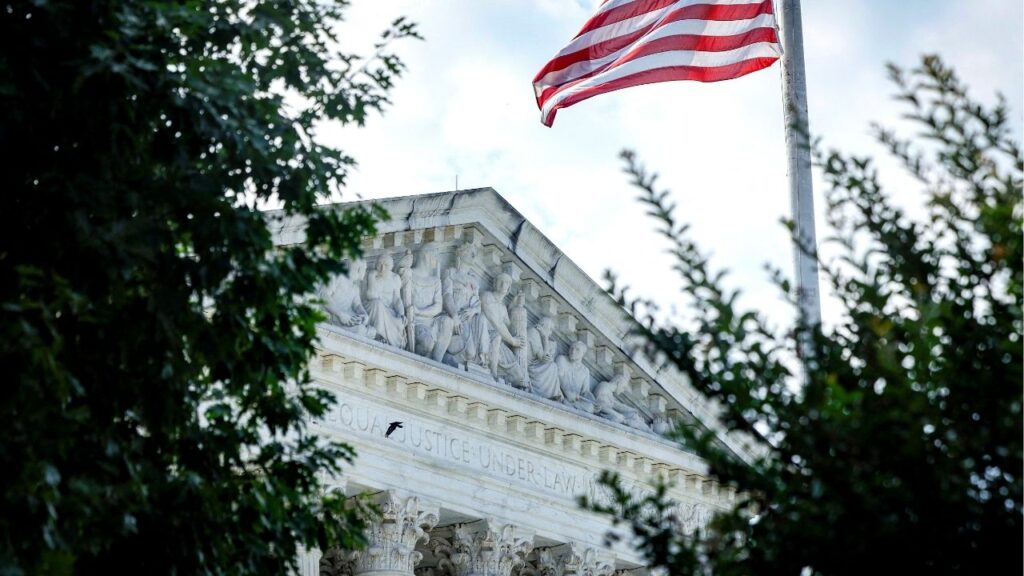 A view of the U.S. Supreme Court building in Washington, U.S., June 17, 2024. (Reuters/Evelyn Hockstein)