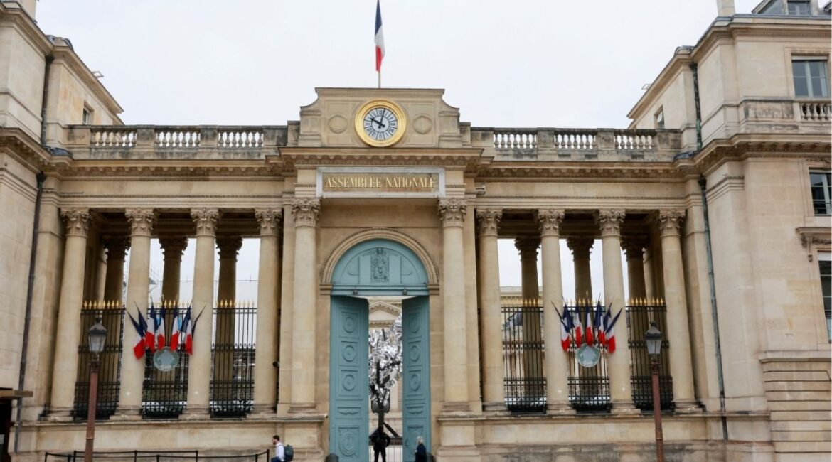 A view shows the National Assembly in Paris, France, October 6, 2025. (Reuters/Stephanie Lecocq)