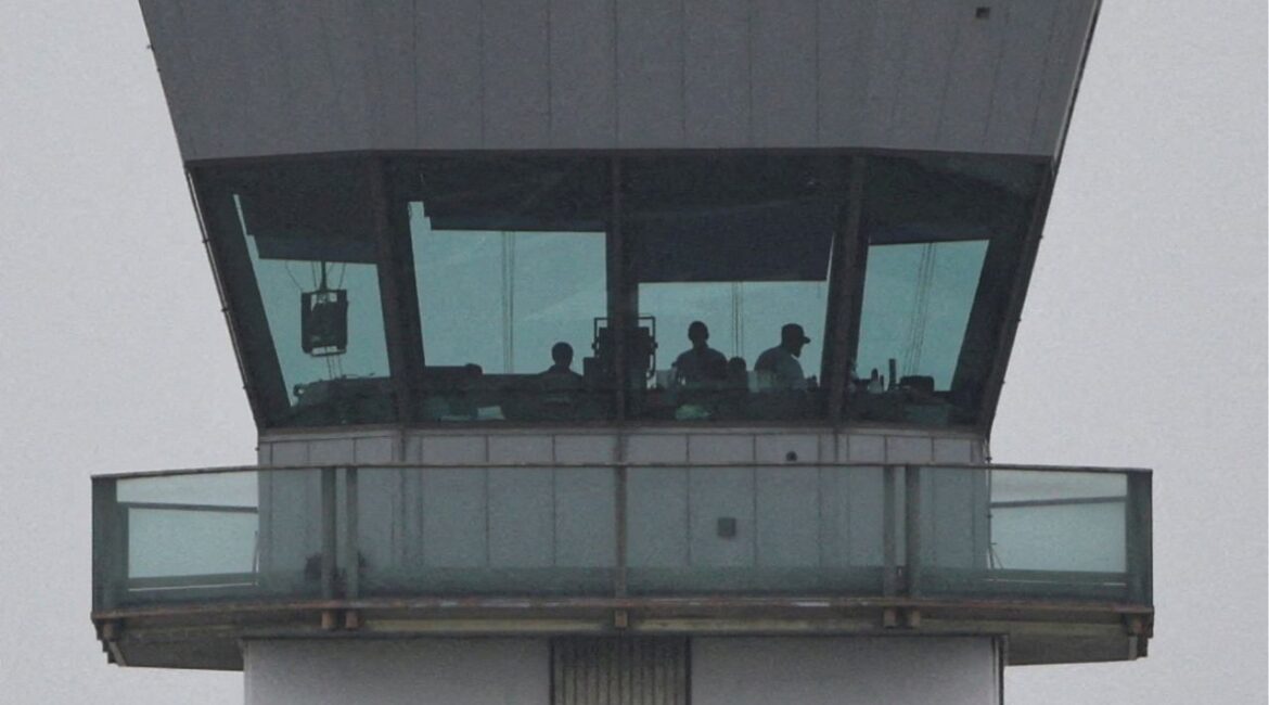 Air traffic controllers resume operations a day after Hollywood Burbank Airport operated for hours without a staffed control tower due to staffing shortages amid the U.S. government shutdown, in Burbank, California, U.S., October 7, 2025. (Reuters File)