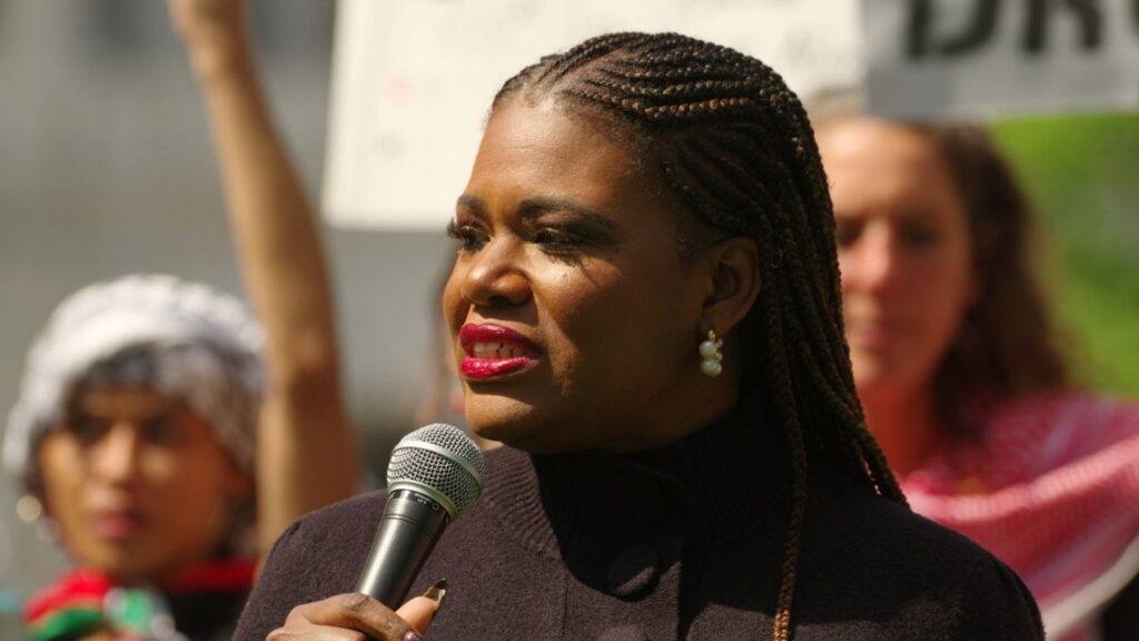 Former Rep. Cori Bush announced Friday she is launching a comeback bid for Missouri’s 1st Congressional District seat after losing last year’s primary to Rep. Wesley Bell. (Shutterstock)