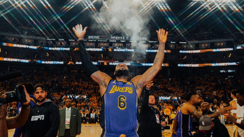 The Lakers LeBron James 2023 Against Golden State