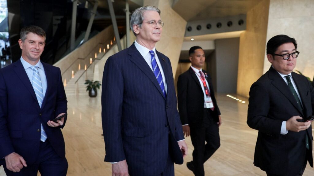 Bessent Trade Talks With China