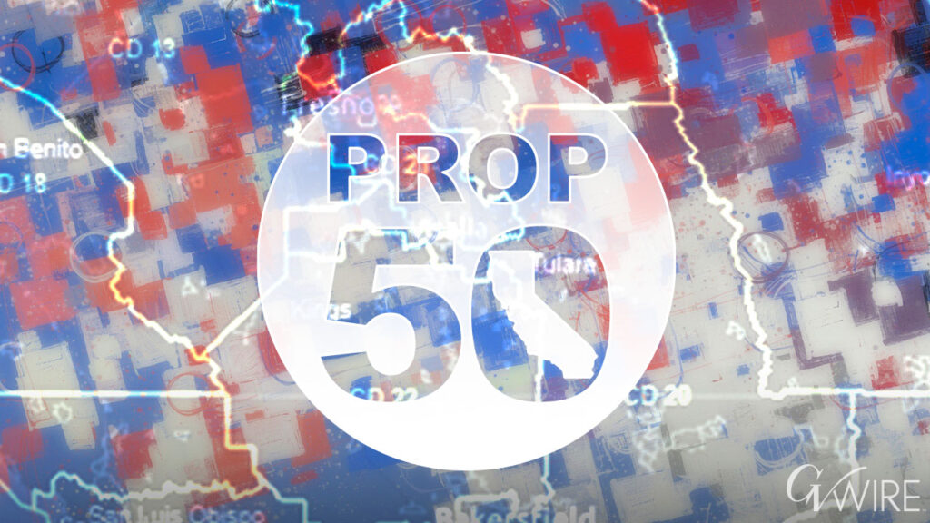 California Prop 50 Congressional Redistricting